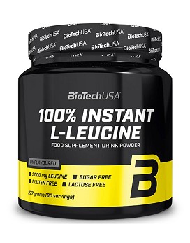 100% Instant L-leucine 277 grammi - BIOTECH USA