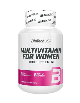 Multivitamin for Women 60 compresse - BIOTECH USA