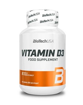 Vitamin D3 60 comprimés - BIOTECH USA