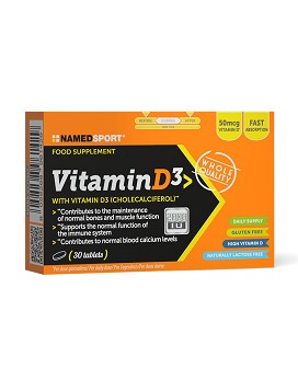 Vitamin D3 30 tablets - NAMED SPORT