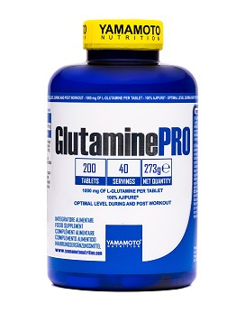 Glutamine Pro Ajipure® 200 compresse - YAMAMOTO NUTRITION