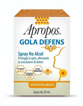Gola Defens Pro - Spray No Alcol 20 ml - APROPOS