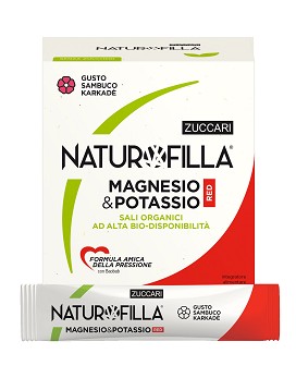 Naturofilla - Magnesio&Potassio Red 28 bâtonnets de 4 g - ZUCCARI