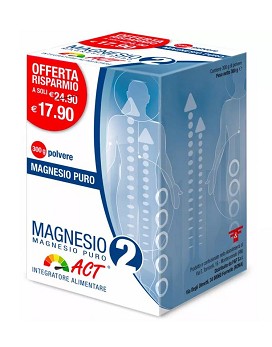 Magnesio 2 Puro Polvere 300 g - LINEA ACT