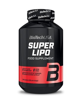 Super Lipo 120 tavolette 120 comprimidos - BIOTECH USA
