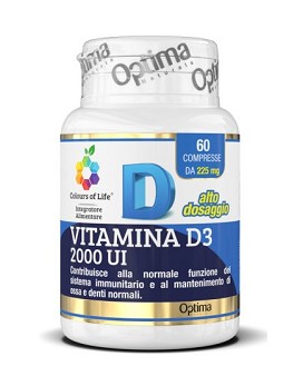 Vitamina D3 2000 UI 60 comprimés - OPTIMA