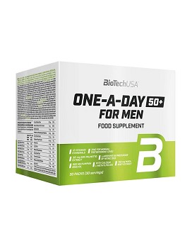 One a Day 50+ For Men 30 sachets of 5 tablets - BIOTECH USA