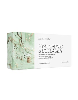Hyaluronic And Collagen 120 capsule - BIOTECH USA