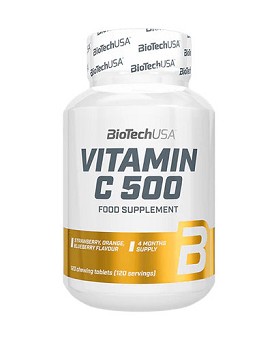 Vitamin C 500 120 cápsulas - BIOTECH USA