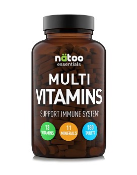 Essentials - Multi Vitamins 180 compresse - NATOO