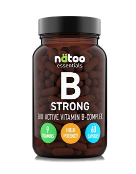 Essentials - Vitamin B Strong Complex 60 cápsulas - NATOO