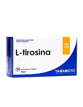 L-tirosina 30 tablets - YAMAMOTO RESEARCH