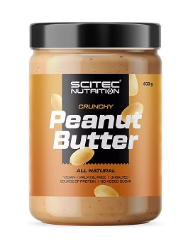 Peanut Butter Crunchy 400 g - SCITEC NUTRITION