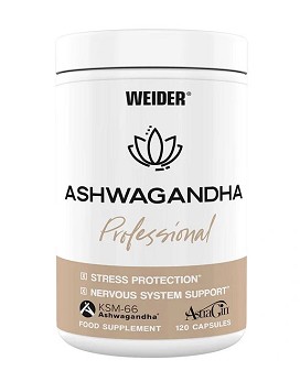 Ashwagandha Professional 120 cápsulas - WEIDER