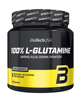 100% L-Glutamine 500 grammi - BIOTECH USA
