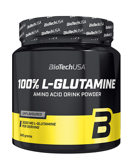 100% L-Glutamine 240 grammi - BIOTECH USA