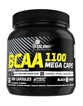 Profi BCAA Mega Caps 1100 300 cápsulas - OLIMP