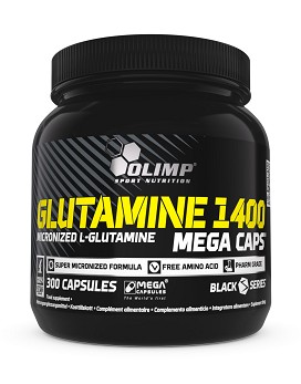 Glutamine Mega Caps 1400 300 Kapseln - OLIMP
