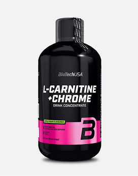 L-Carnitine 35.000 mg + Chrome 500ml - BIOTECH USA