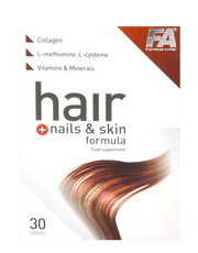 Hair + Nails & Skin Formula by Fitness authority, 30 tablets 