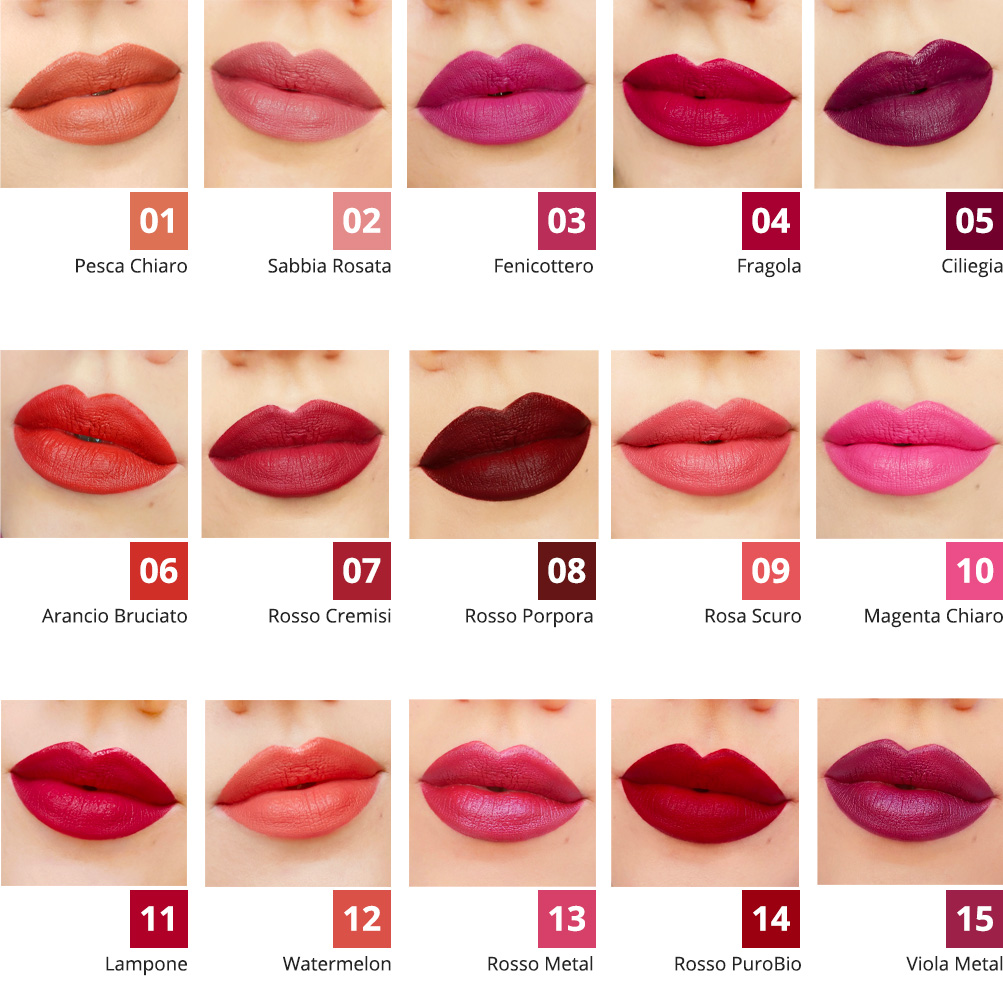 Purobio Cosmetics - Barra de labios Lipstick - IAFSTORE.COM