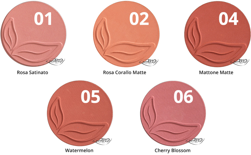Purobio Cosmetics - Make Me Blush Compatto Refill - IAFSTORE.COM