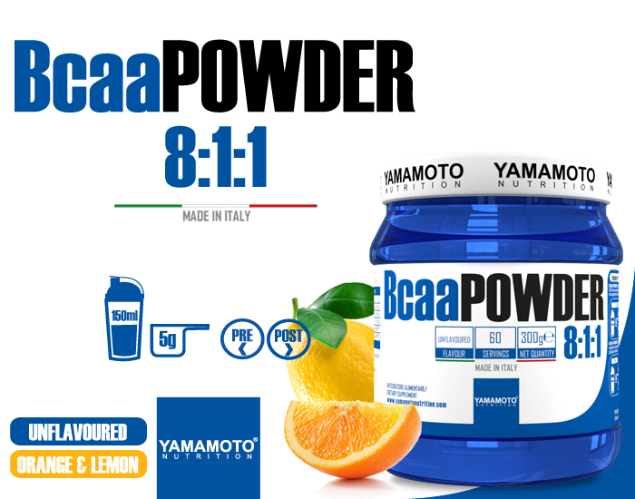 Yamamoto Nutrition - Bcaa Powder 8:1:1 - IAFSTORE.COM