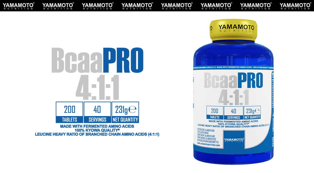 Yamamoto Nutrition - Bcaa Pro 4:1:1 Kyowa® Quality - IAFSTORE.COM