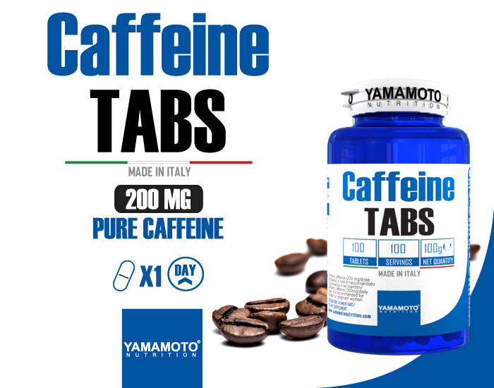 Yamamoto Nutrition - Caffeine Tabs - IAFSTORE.COM