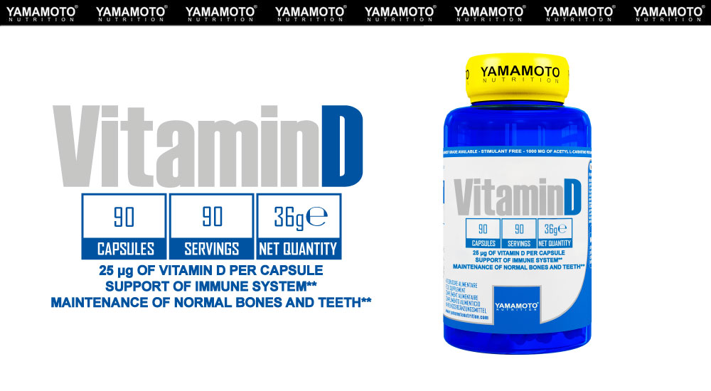 Yamamoto Nutrition - Vitamin D - IAFSTORE.COM
