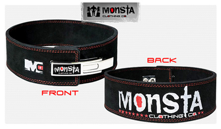 Monsta Clothing Co - Monsta Weightlifting Lever Belt-12 - IAFSTORE.COM