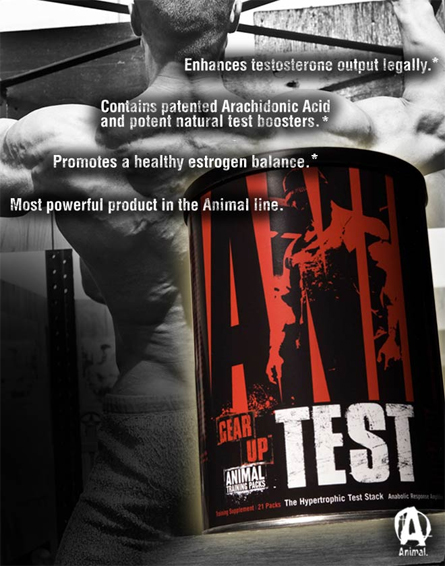Animal Test de Universal nutrition, 21 packs 