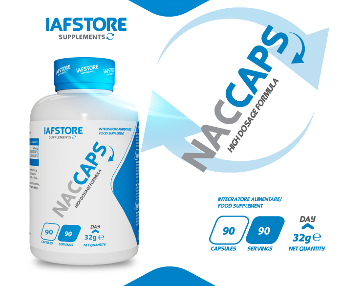 Iafstore Supplements - Nac Caps - IAFSTORE.COM