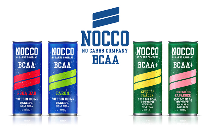 Nocco BCAA by Nocco, with caffeine 180mg - 1 can of 330ml 