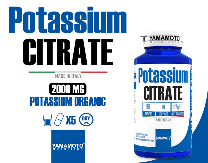 Yamamoto Nutrition - Potassium Citrate - IAFSTORE.COM