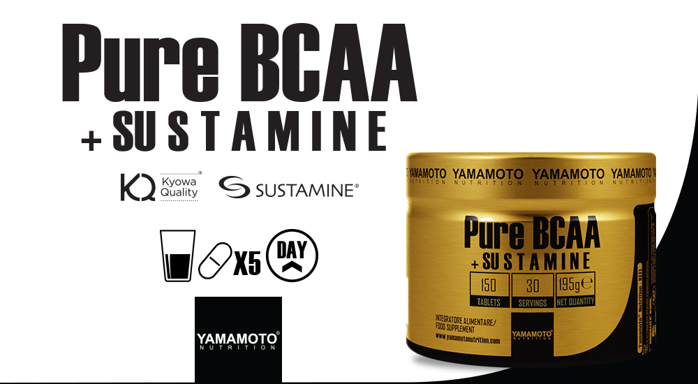 Yamamoto Nutrition - Pure Bcaa + Sustamine - IAFSTORE.COM