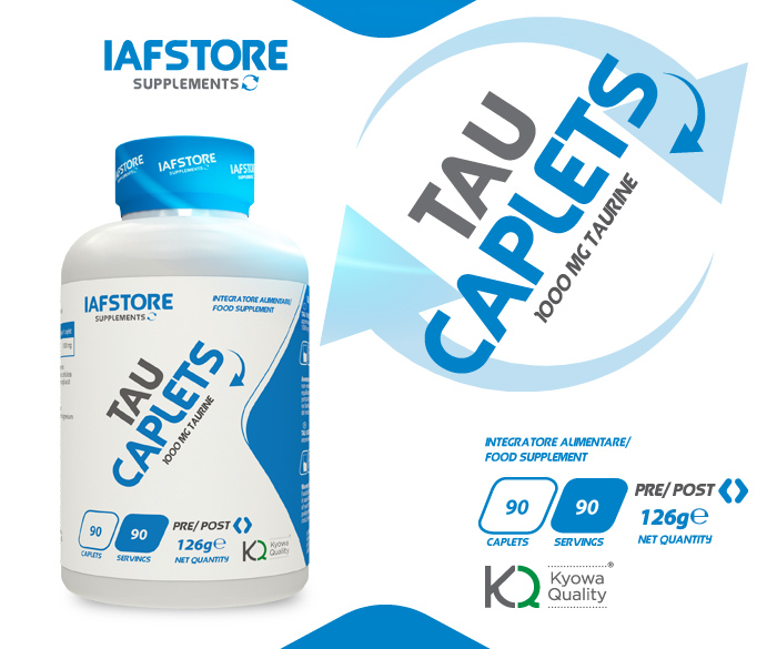 Iafstore Supplements - Tau Caplets Kyowa® Quality - IAFSTORE.COM