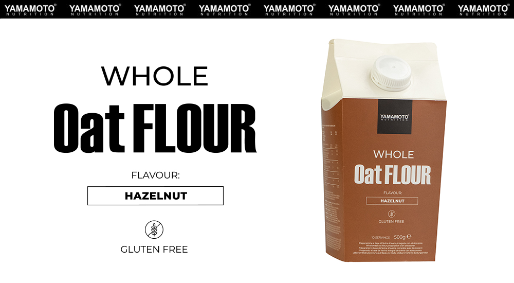 Yamamoto Nutrition - Whole Oat Flour Hazelnut Flavour - IAFSTORE.COM