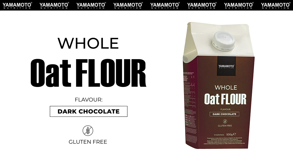 Yamamoto Nutrition - Whole Oat Flour Dark Chocolate Flavour - IAFSTORE.COM