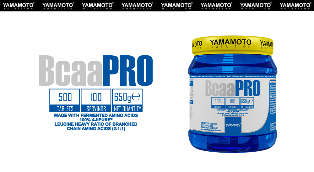 Yamamoto Nutrition - Bcaa Pro Ajinomoto® Ajipure® - IAFSTORE.COM