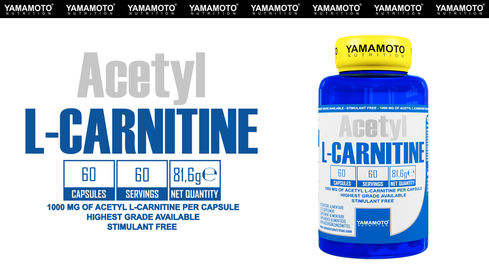 Yamamoto Nutrition - Acetyl L-Carnitine 1000mg® - IAFSTORE.COM