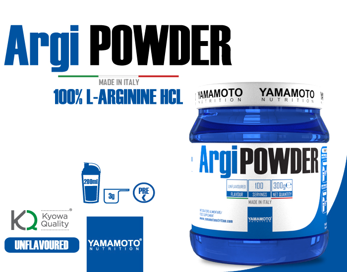 Yamamoto Nutrition - Argi Powder Kyowa® Quality - IAFSTORE.COM