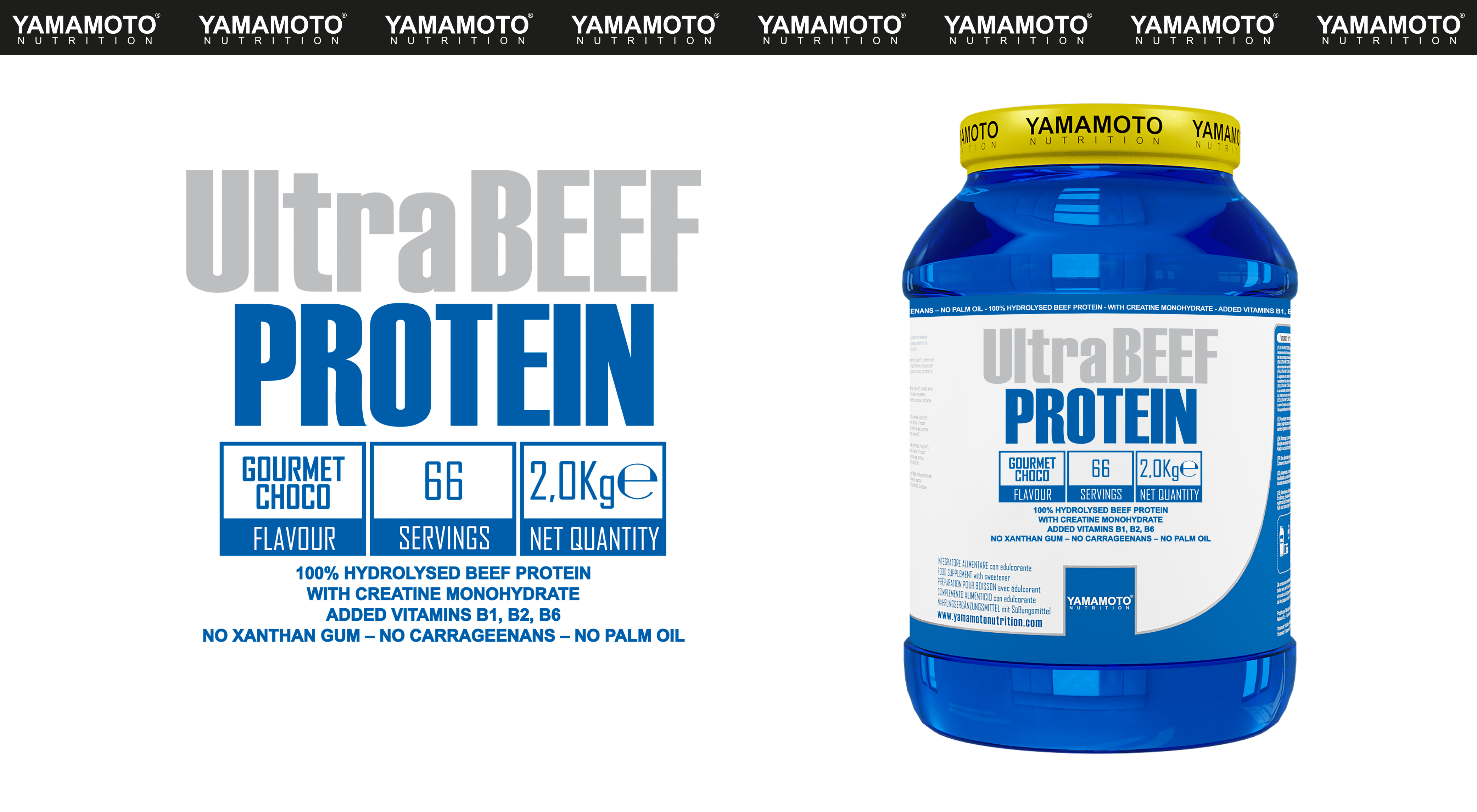 Yamamoto Nutrition - Ultra Beef Protein - IAFSTORE.COM