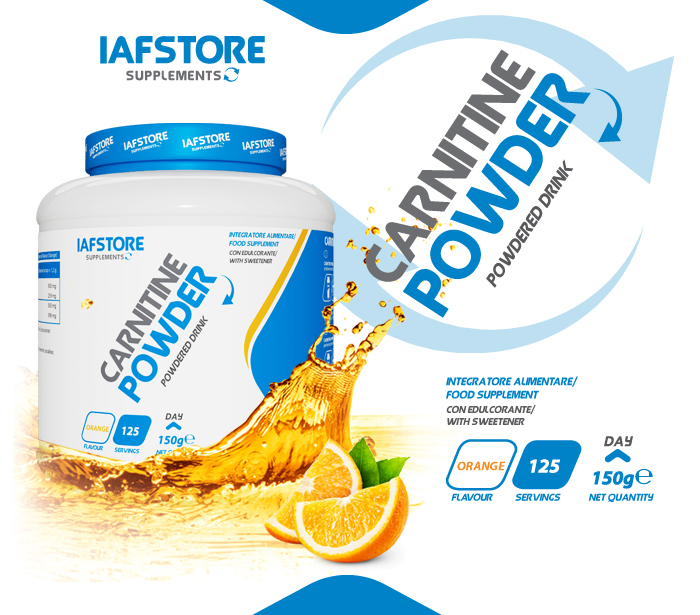 Iafstore Supplements - Carnitine Powder - IAFSTORE.COM