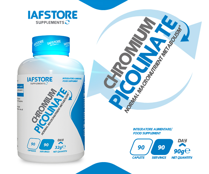 Iafstore Supplements - Chromium Picolinate - IAFSTORE.COM
