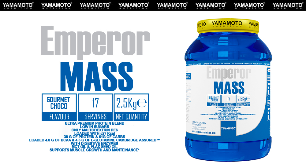 Yamamoto Nutrition - Emperor Mass® - IAFSTORE.COM