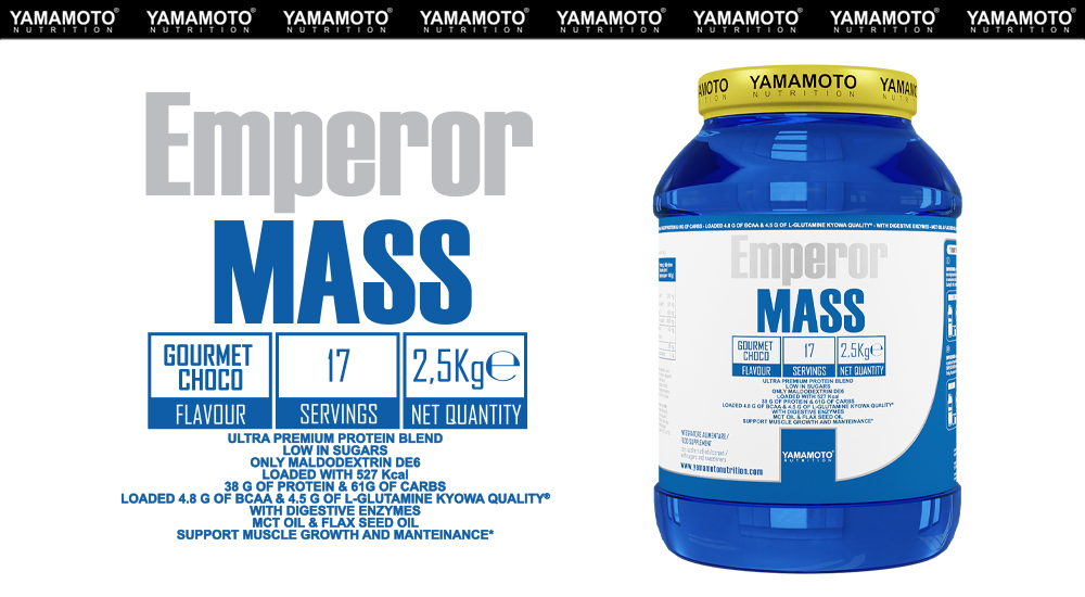 Yamamoto® Nutrition - Emperor Mass® New Formula - IAFSTORE.COM