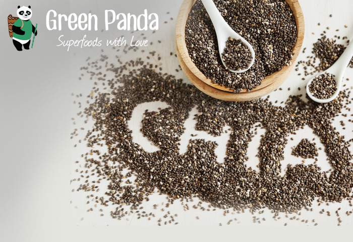 Green Panda - Chia Drink Pomegranate-Acai - IAFSTORE.COM