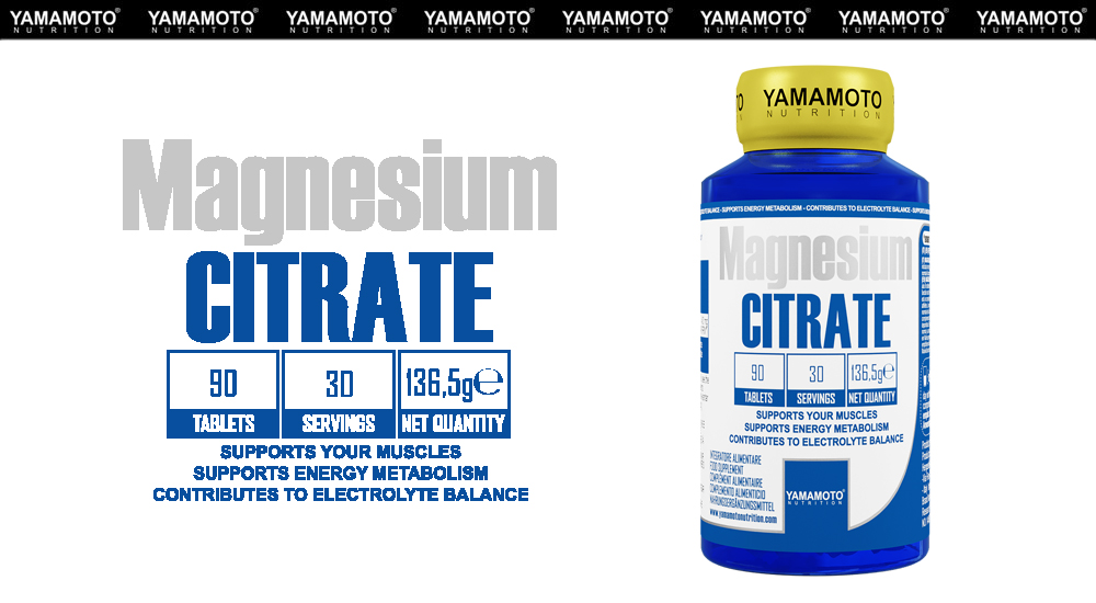 Yamamoto Nutrition - Magnesium Citrate - IAFSTORE.COM