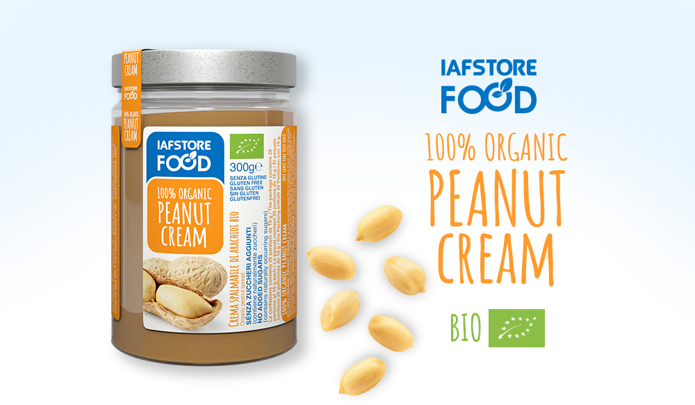 Iafstore Supplements - 100% Organic Peanut Cream - IAFSTORE.COM
